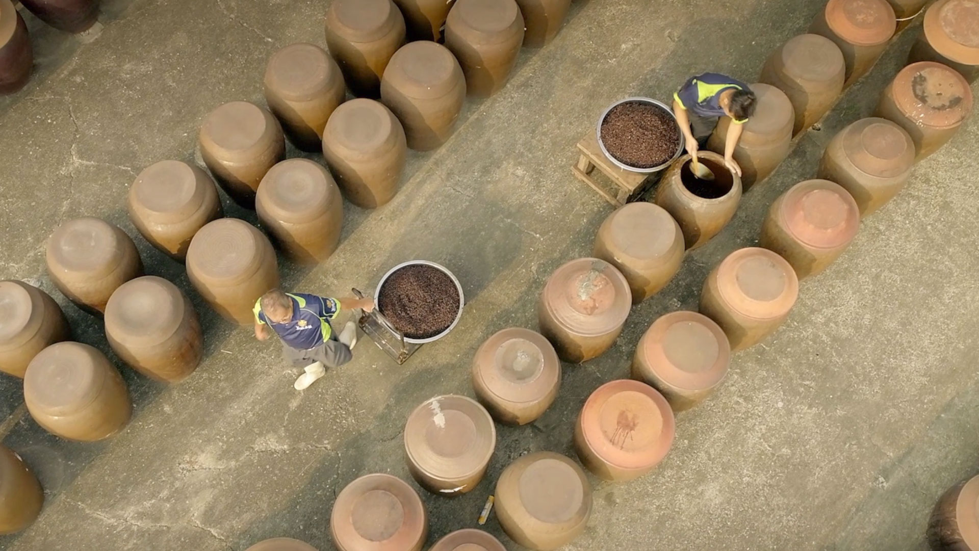 同心圓製作－影像－義興嘉釀醬油